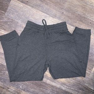 Dark Heather Grey High-Rise Lululemon Joggers